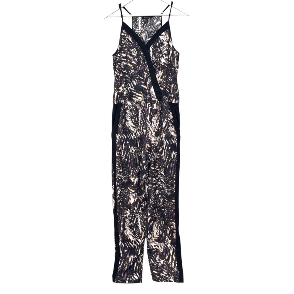 Banana Republic Sleeveless Colorful Tapered Leg Jumpsuit Size 14